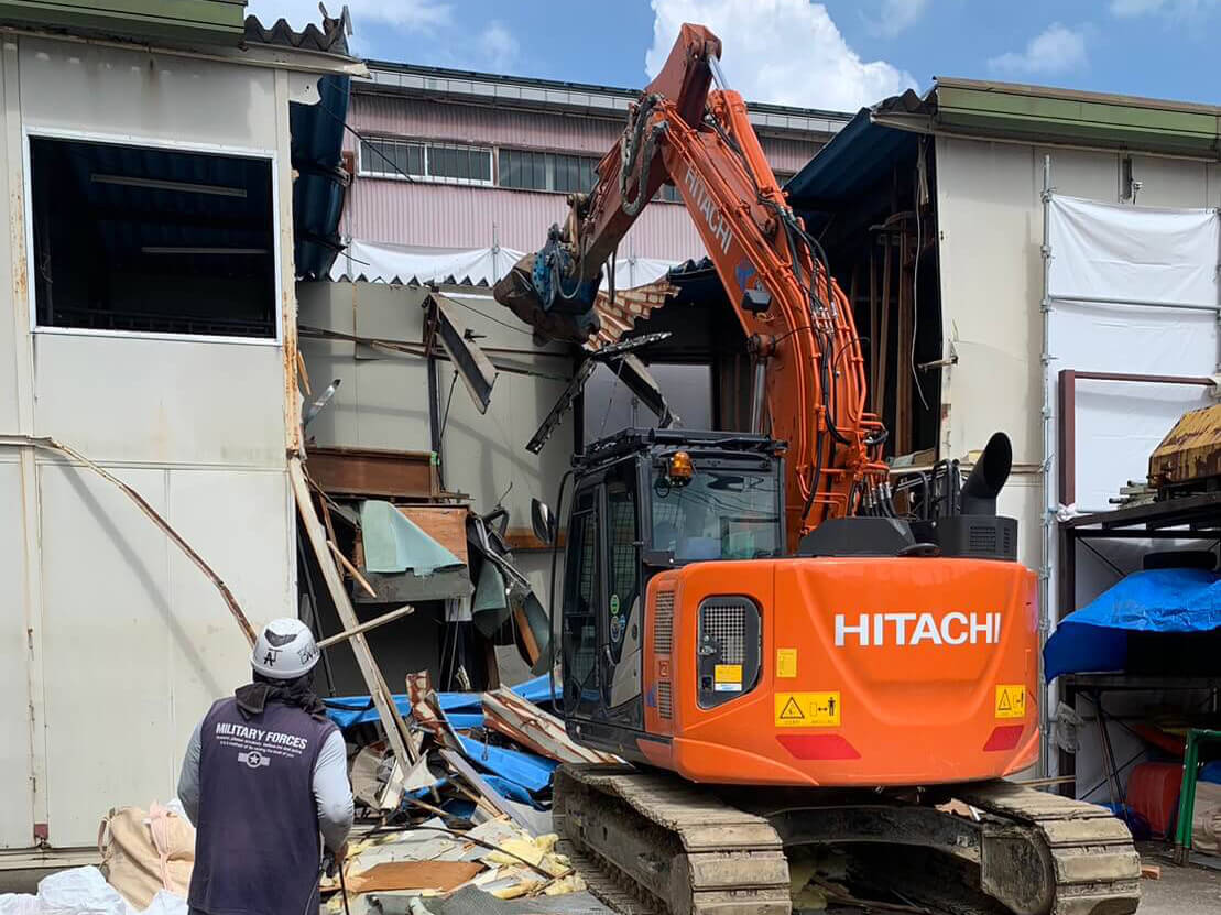 建築家の解体　限定1000部 茨城県土浦市 母屋解体工事 | つくばリモデル株式会社ーリフォーム